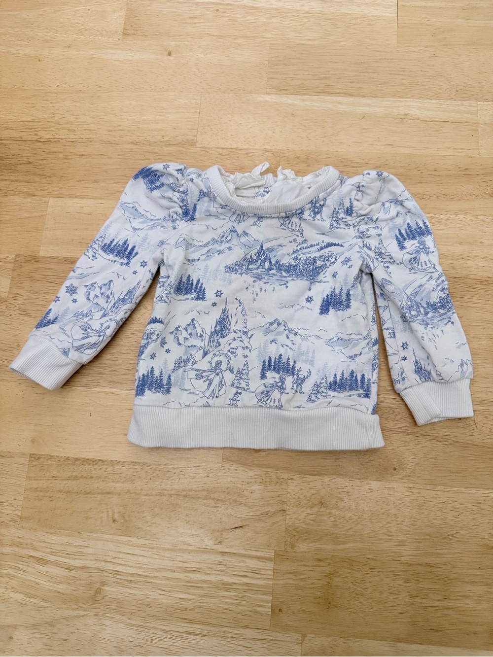 Disney x Janie & Jack Frozen Elsa Sweater Crewneck 12-18 months
